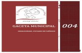 GACETA MUNICIPAL 004 - Municipio de Joquicingo