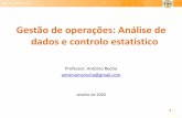 Gestão de operações: Análise de dados e controlo estatístico