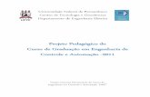 capa projeto pedagogico eca - UFPE