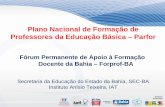 Plano Nacional de Formação de Professores da Educação ...