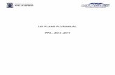 LEI PLANO PLURIANUAL PPA - 2014 -2017