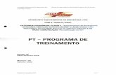 PT - PROGRAMA DE TREINAMENTO