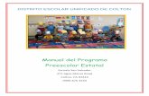 Manual del Programa Preescolar Estatal