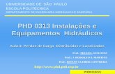PHD 0313 Instalações e Equipamentos Hidráulicos