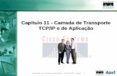 Capítulo 11 - Camada de Transporte TCP/IP e de Aplicação