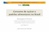 Consumo de açúcar e padrões alimentares no Brasil - BVS