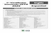 1º Vestibular Inglês Simulado UFPR 2020 Espanhol