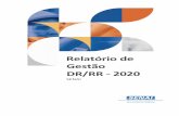 Relatório de Gestão 2020 - rr.senai.br