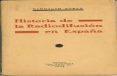 Historia la Radiodifusión