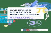 CADERNOS DE APOIO À APRENDIZAGEM - educação