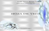 HOJA DE VIDA - Artesanias de Colombia