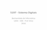 5197 - Sistema Digitais - Universidade Estadual de Maringá