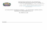 ATIVIDADES DOMICILIARES 3º ROTEIRO ABRIL/2021 ENSINO ...