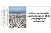 Area Política de Subsidio Habitacional en Chile y ...