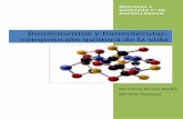 Bioelementos y biomoléculas: composición química de la vida