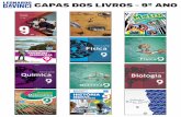 CAPAS DOS LIVROS - 9º ANO