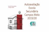 Autoavaliação Escola Secundária Campos Melo 2019/20