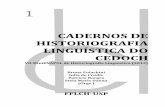 CADERNOS DE HISTORIOGRAFIA LINGUÍSTICA DO CEDOCH