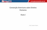 Convenção Americana sobre Direitos Humanos Parte I
