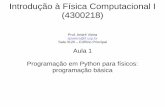 Introdução à Física Computacional I (4300218)