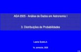 AGA 0505 - Análise de Dados em Astronomia I 3 ...