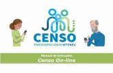 Manual de Instruções Censo On-line