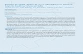 ISSN 1808-057X Estrutura de Capital, Liquidez de caixa e ...