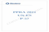 PPRA 2021 UN-ES P-57
