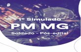 1 Simulado PM-MG Soldado - 27/06/2021