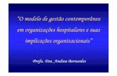 “O modelo de gestão contemporânea em organizações ...
