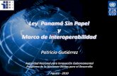Ley Panamá Sin Papel y Marco de Interoperabilidad