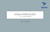 Língua portuguesa 7° ano – Ensino Fundamental