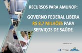 GOVERNO FEDERAL LIBERA R$ 8,7 MILHÕES PARA SERVIÇOS …