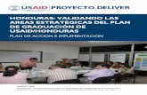 HONDURAS: VALIDANDO LAS AREAS ESTRATÉGICAS DEL …