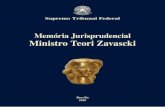 Memória Jurisprudencial Ministro Teori Zavascki