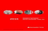2015 Relatório Semestral - Santander