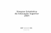 Sinopse Estatística da Educação Superior 2001