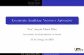 Geometria Analítica: Vetores e Aplicações
