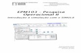 EPM103 Pesquisa Operacional II - SIMULATE