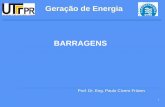 Geração de Energia BARRAGENS - UTFPR