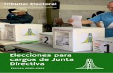 Directiva cargos de Junta Elecciones para - CICH