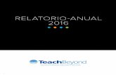 RELATORIO-ANUAL 2016 - TeachBeyond