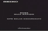 8X82 GUIA RÁPIDO - SEIKO WATCHES