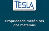 Propriedade mecânicas dos materiais - Tesla Concursos