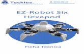 EZ-Robot Six Hexapod - Teckies