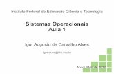 Sistemas Operacionais Aula 1 - docente.ifrn.edu.br
