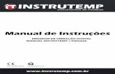 MEDIDOR DE VIBRAÇÃO DIGITAL MANUAL INSTRUTEMP | ITMV660