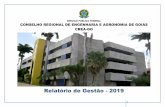 Relatório de Gestão - 2019 - Conselho Regional de ...