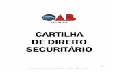 CARTILHA DE DIREITO SECURITÁRIO - OAB SP