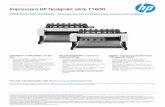 Impressora HP DesignJet série T1600